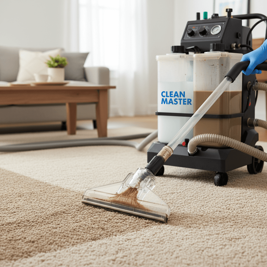 Carpet steam cleaning